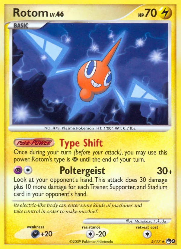 Rotom - POP Series 9 Pokemon Card