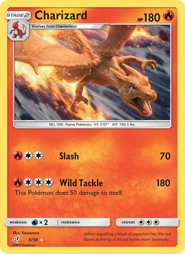 Charizard - Detective Pikachu Pokemon Card