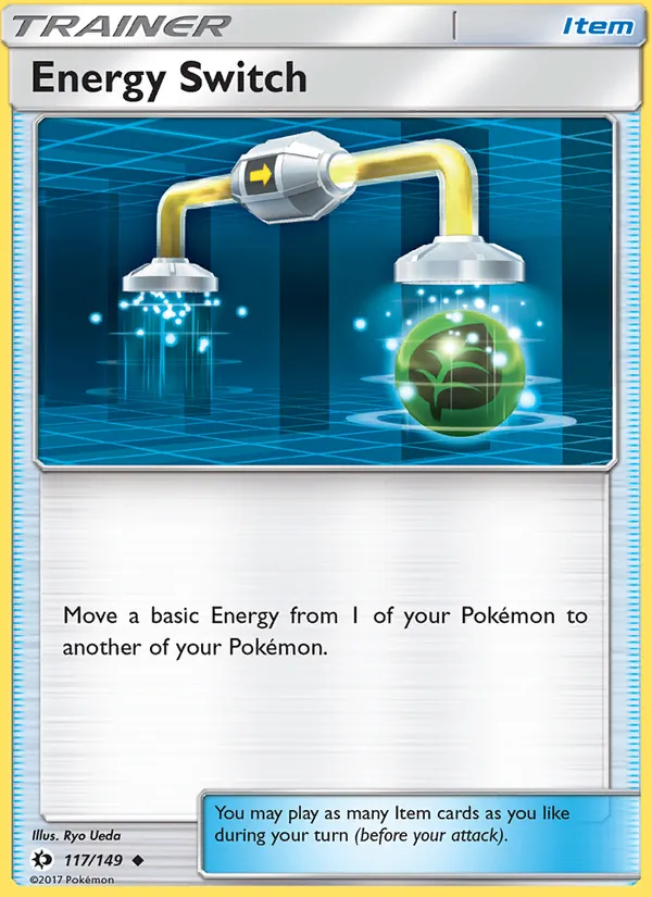 Energy Switch - Sun & Moon Pokemon Card