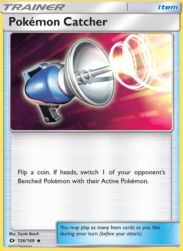 Pokémon Catcher - Sun & Moon Pokemon Card