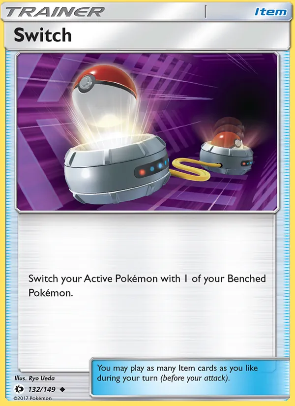 Switch - Sun & Moon Pokemon Card