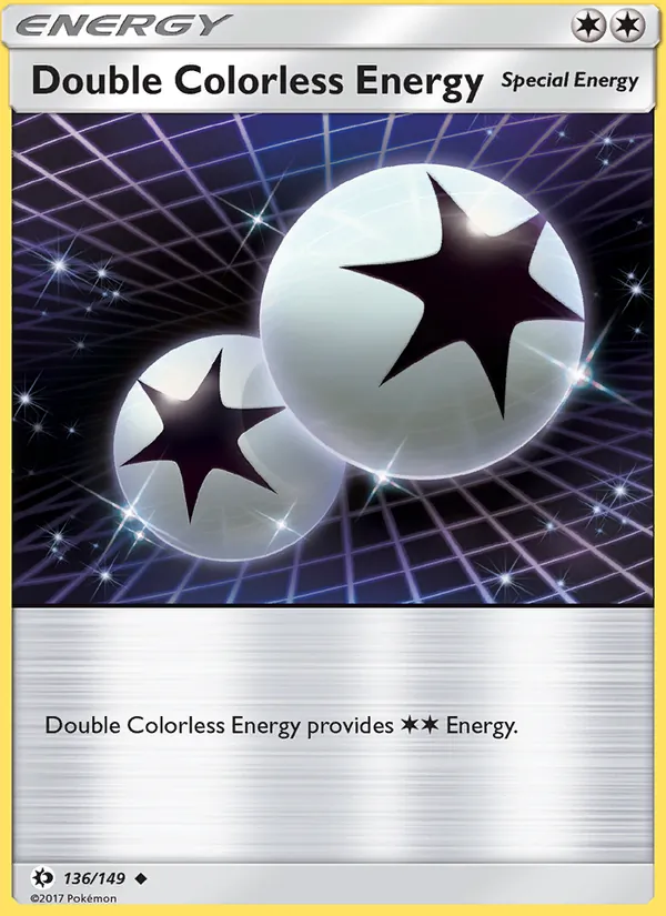 Double Colorless Energy - Sun & Moon Pokemon Card