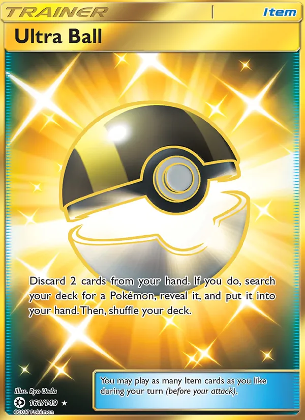 Ultra Ball - Sun & Moon Pokemon Card