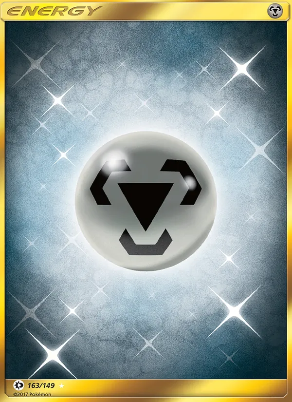 Metal Energy - Sun & Moon Pokemon Card