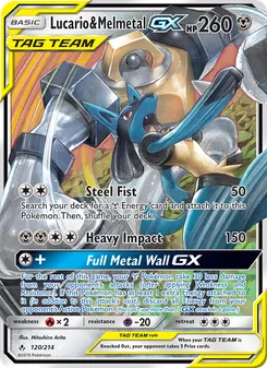 Lucario & Melmetal GX - Unbroken Bonds