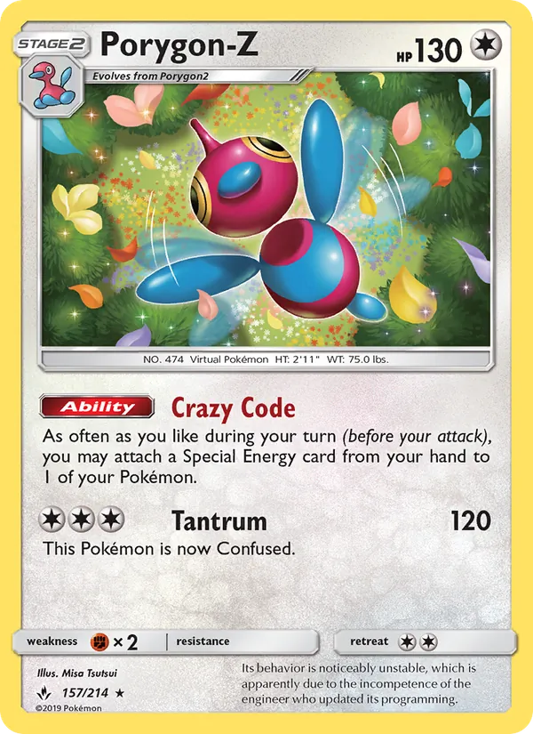 Porygon-Z - Unbroken Bonds Pokemon Card