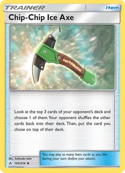 Chip-Chip Ice Axe - Unbroken Bonds