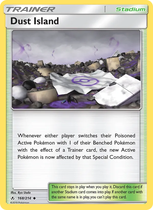 Dust Island - Unbroken Bonds Pokemon Card