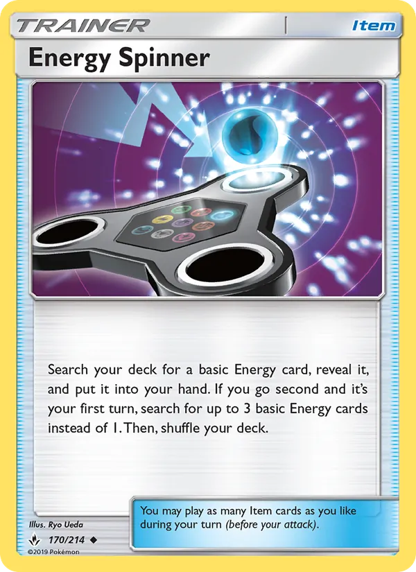 Energy Spinner - Unbroken Bonds Pokemon Card