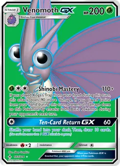 Venomoth GX - Unbroken Bonds