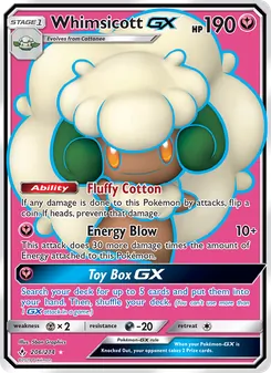 Whimsicott GX - Unbroken Bonds