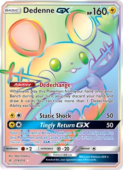 Dedenne GX - Unbroken Bonds