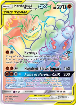 Marshadow & Machamp GX - Unbroken Bonds