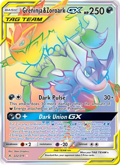 Greninja & Zoroark GX - Unbroken Bonds