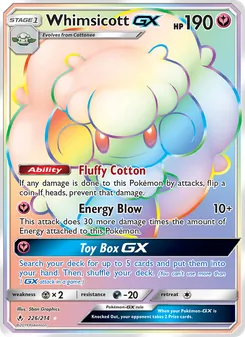 Whimsicott GX - Unbroken Bonds