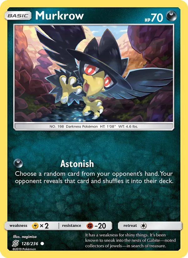 Murkrow - Unified Minds Pokemon Card