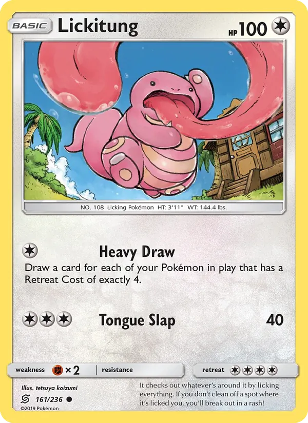 Lickitung - Unified Minds Pokemon Card
