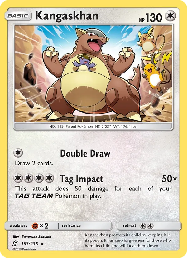 Kangaskhan - Unified Minds Pokemon Card