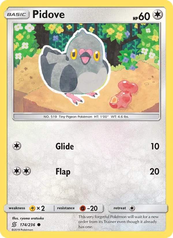 Pidove - Unified Minds Pokemon Card