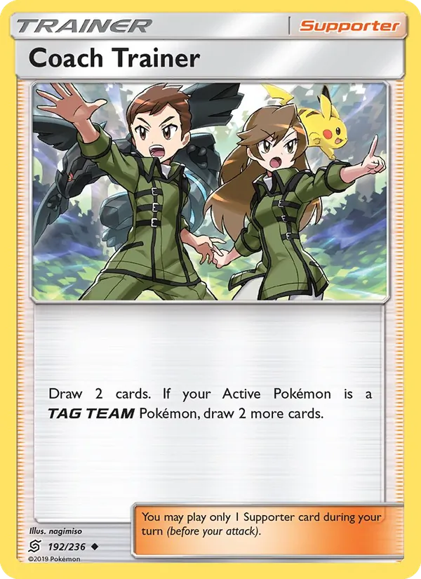 Coach Trainer - Unified Minds Pokemon Card