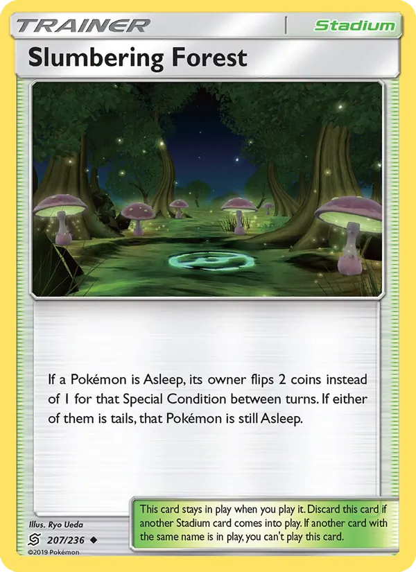 Slumbering Forest - Unified Minds Pokemon Card