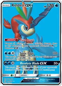 Keldeo GX - Unified Minds