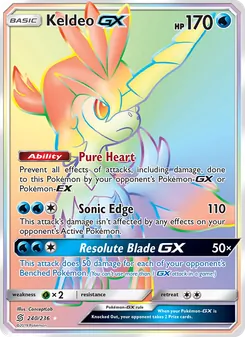 Keldeo GX - Unified Minds