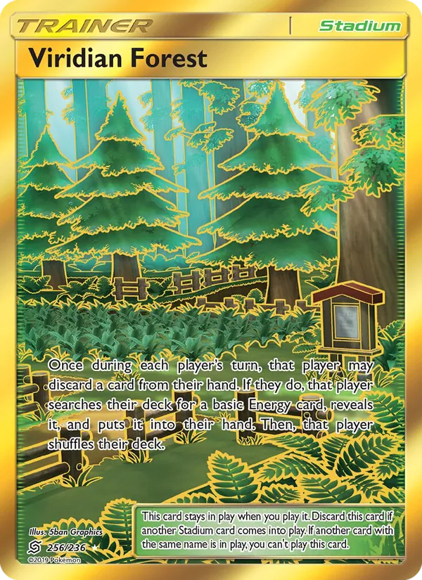 Viridian Forest - Unified Minds Pokemon Card