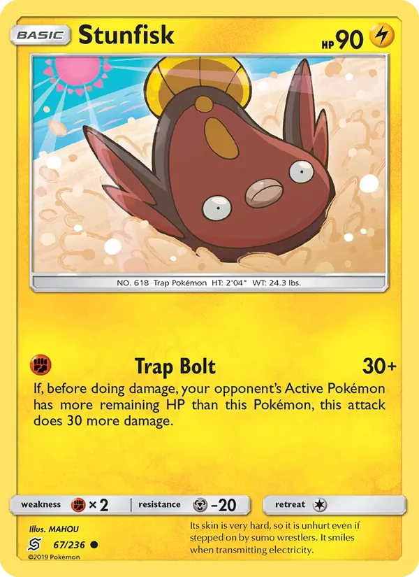 Stunfisk - Unified Minds Pokemon Card