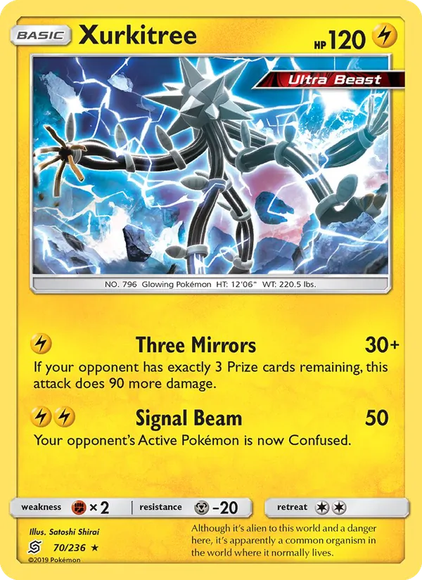 Xurkitree - Unified Minds Pokemon Card
