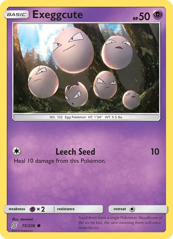Exeggcute - Unified Minds Pokemon Card