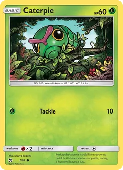 Caterpie - Hidden Fates