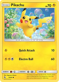 Pikachu - Hidden Fates