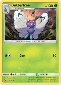 Butterfree - Hidden Fates