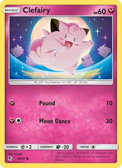 Clefairy - Hidden Fates