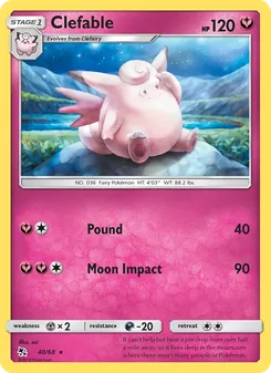 Clefable - Hidden Fates