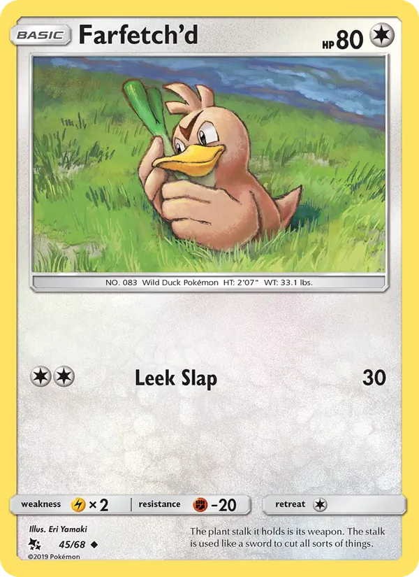 Farfetch’d - Hidden Fates Pokemon Card