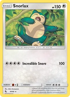 Snorlax - Hidden Fates