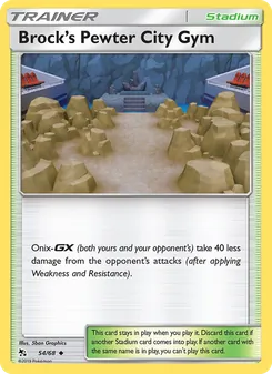 Brock’s Pewter City Gym - Hidden Fates