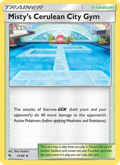 Misty’s Cerulean City Gym - Hidden Fates