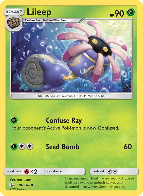 Lileep - Cosmic Eclipse Pokemon Card