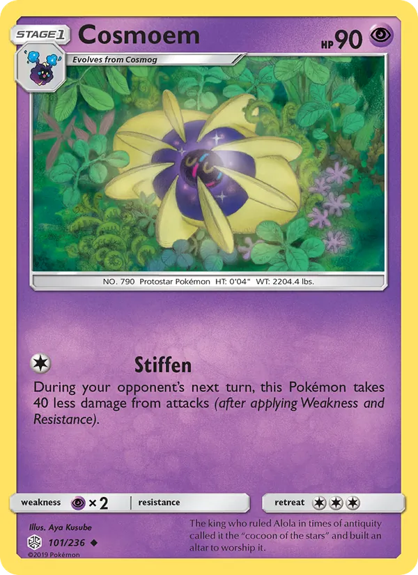Cosmoem - Cosmic Eclipse Pokemon Card
