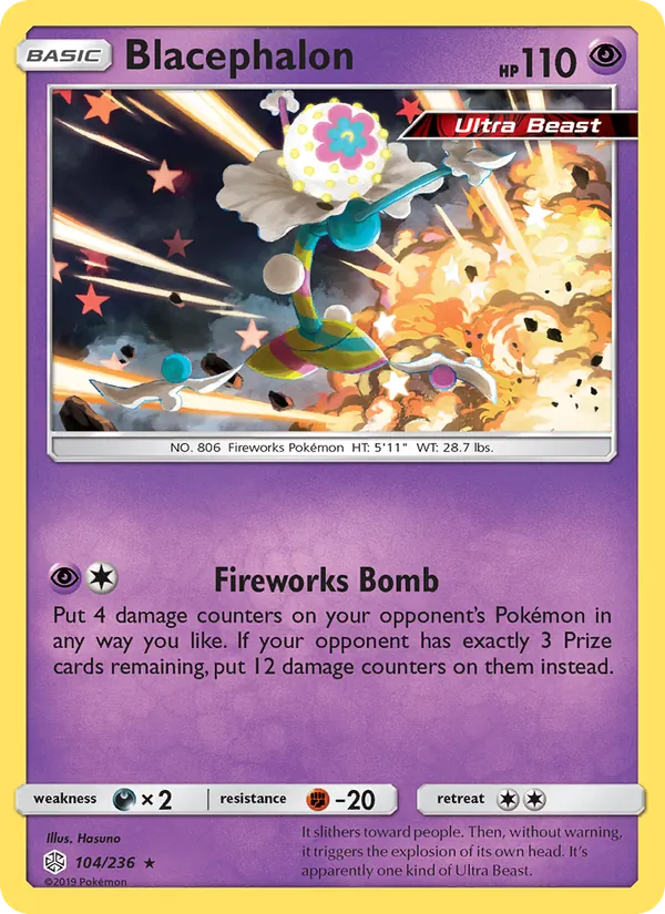 Blacephalon - Cosmic Eclipse Pokemon Card