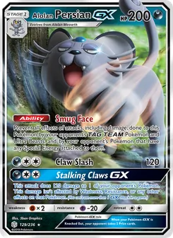 Alolan Persian GX - Cosmic Eclipse