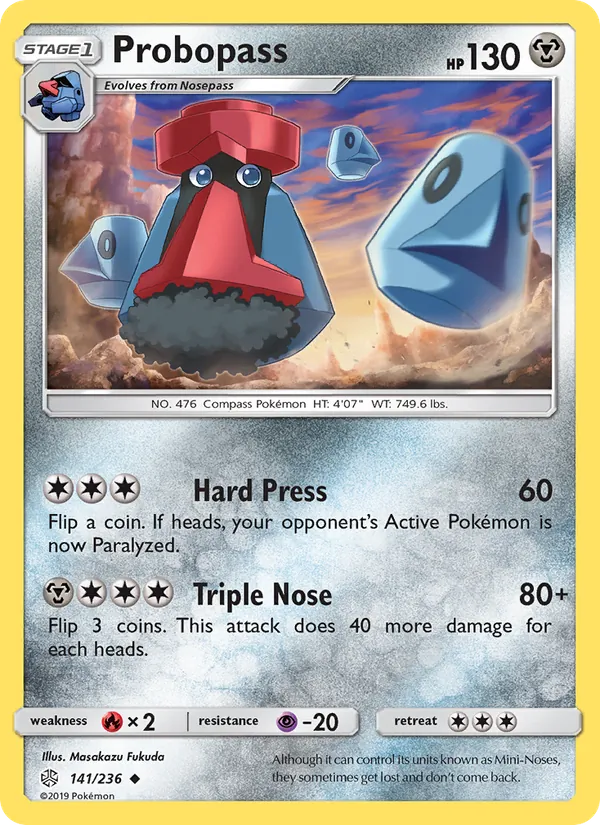 Probopass - Cosmic Eclipse Pokemon Card