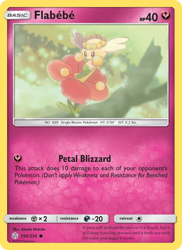 Flabébé - Cosmic Eclipse Pokemon Card