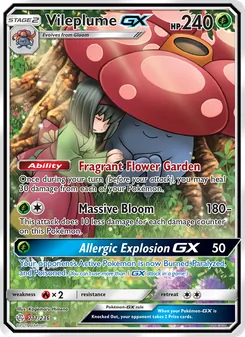 Vileplume GX - Cosmic Eclipse