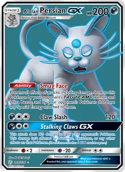 Alolan Persian GX - Cosmic Eclipse