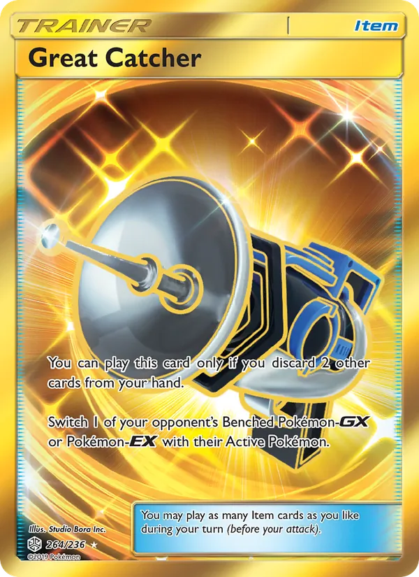 Great Catcher - Cosmic Eclipse Pokemon Card