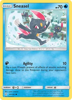 Sneasel - Cosmic Eclipse